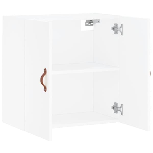 vidaXL Veggskap hvit 60x31x60 cm konstruert tre