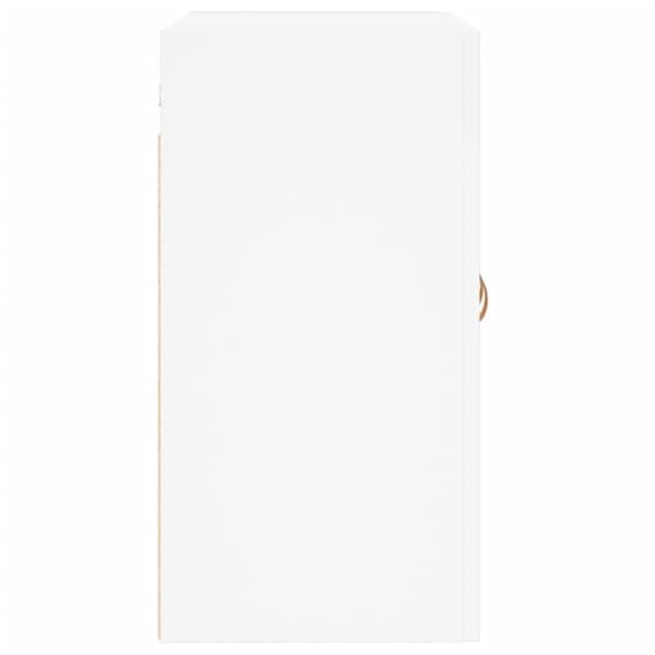vidaXL Veggskap hvit 60x31x60 cm konstruert tre