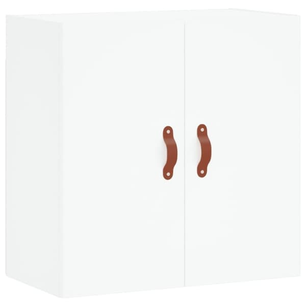 vidaXL Veggskap hvit 60x31x60 cm konstruert tre
