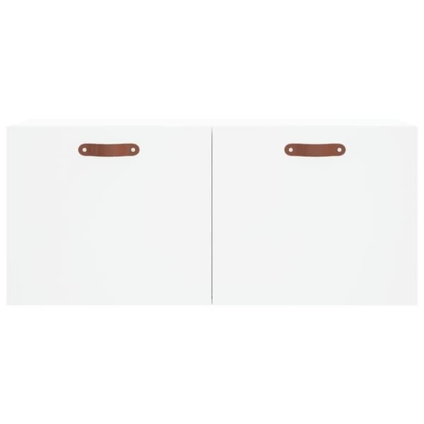 vidaXL Väggskåp vit 80x36,5x35 cm konstruerat trä