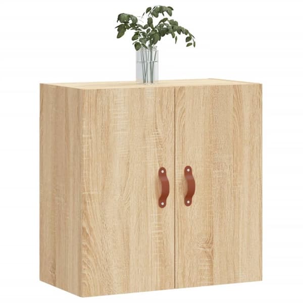 vidaXL Veggskap sonoma eik 60x31x60 cm konstruert tre