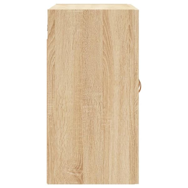 vidaXL Veggskap sonoma eik 60x31x60 cm konstruert tre