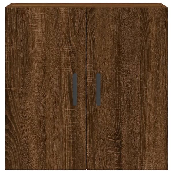 vidaXL Veggskap brun eik 60x31x60 cm konstruert tre