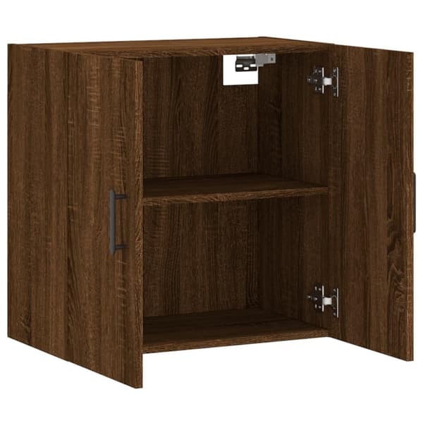 vidaXL Veggskap brun eik 60x31x60 cm konstruert tre
