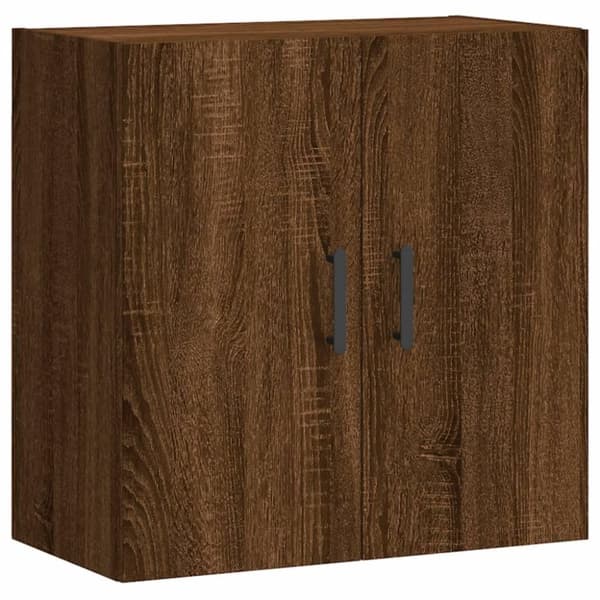 vidaXL Veggskap brun eik 60x31x60 cm konstruert tre