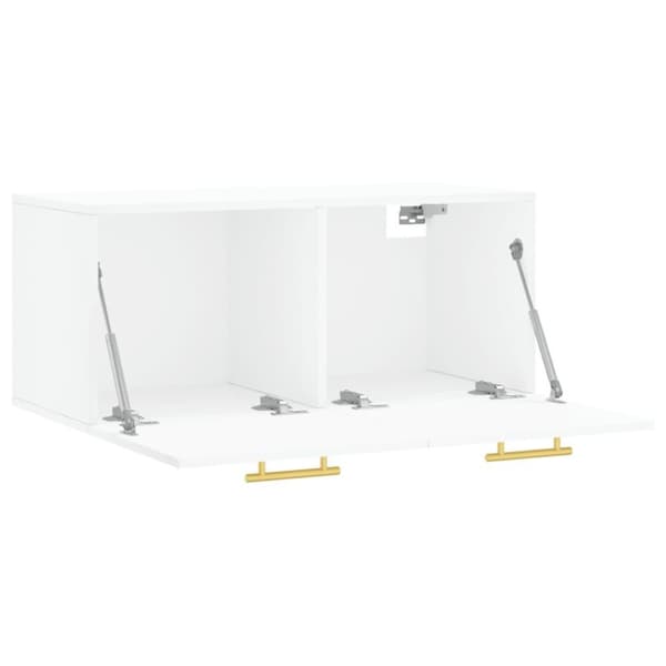 vidaXL Väggskåp vit 80x36,5x35 cm konstruerat trä