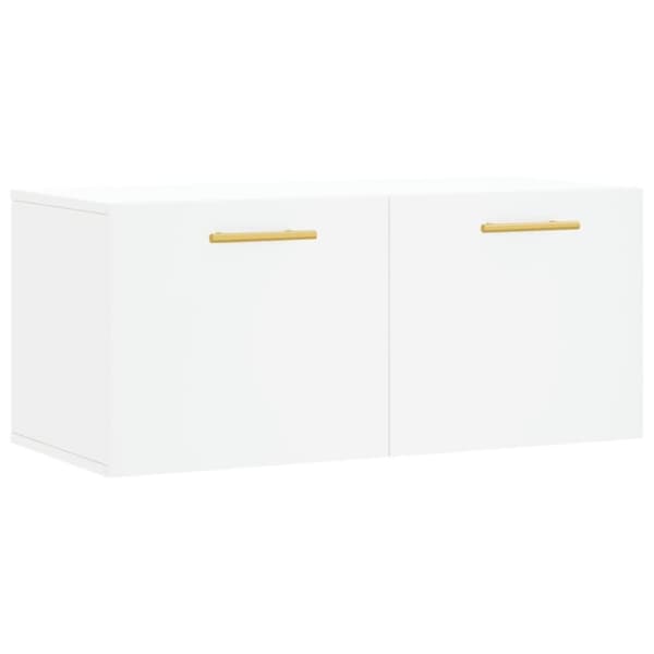 vidaXL Väggskåp vit 80x36,5x35 cm konstruerat trä