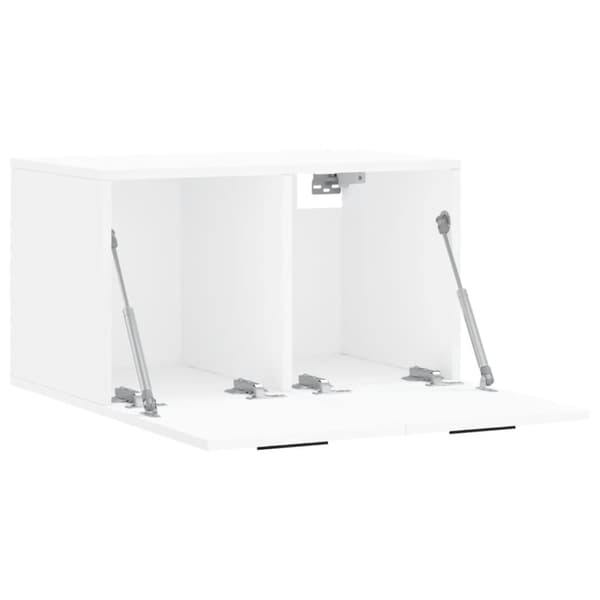vidaXL vægskab 60x36,5x35 cm konstrueret træ hvid