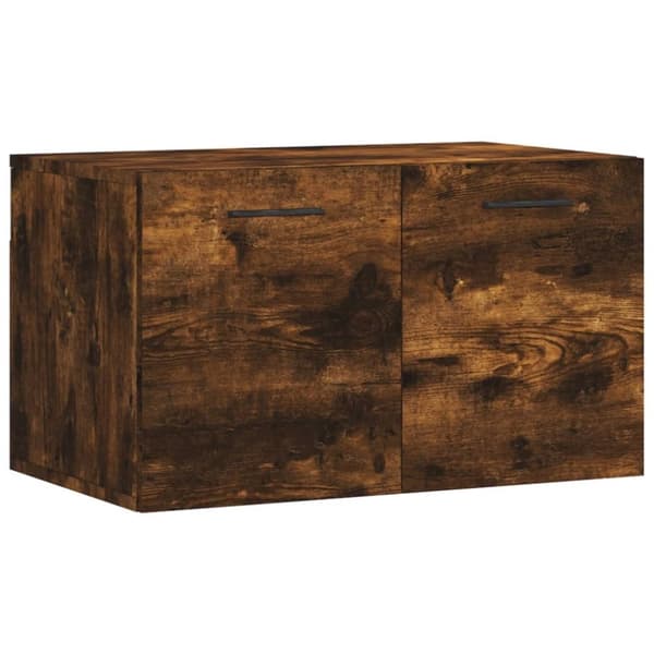 vidaXL Väggskåp rökfärgad ek 60x36,5x35 cm konstruerat trä
