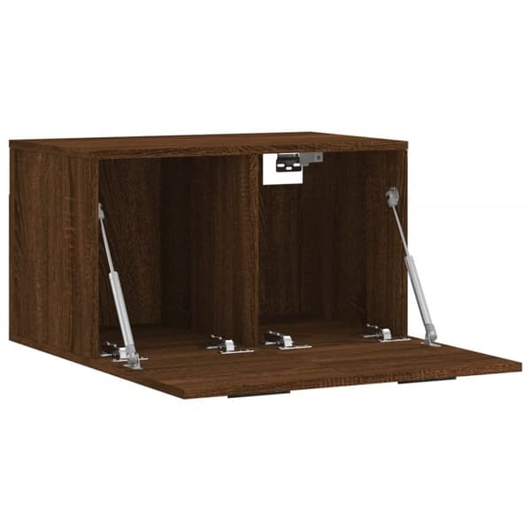 vidaXL vægskab 60x36,5x35 cm konstrueret træ brun egetræsfarve