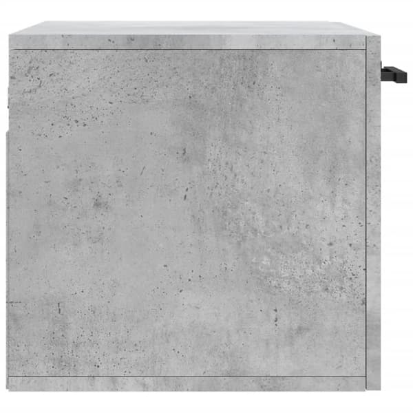 vidaXL vægskab 60x36,5x35 cm konstrueret træ betongrå