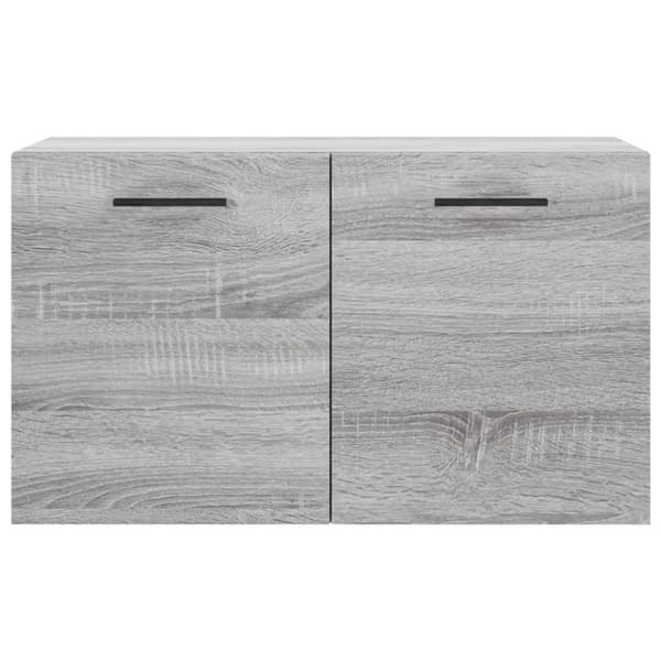 vidaXL Veggskap grå sonoma 60x36,5x35 cm konstruert tre