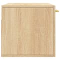 Miniatyrbillede 6 af 11: vidaXL vægskab 80x36,5x35 cm konstrueret træ sonoma-eg