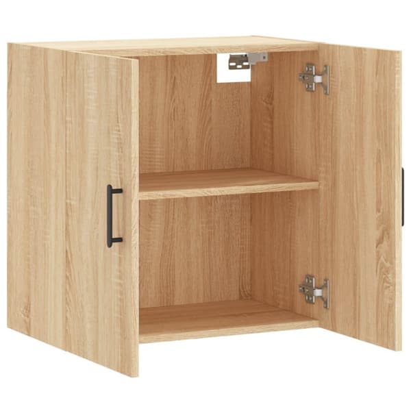 vidaXL vægskab 60x31x60 cm konstrueret træ sonoma-eg