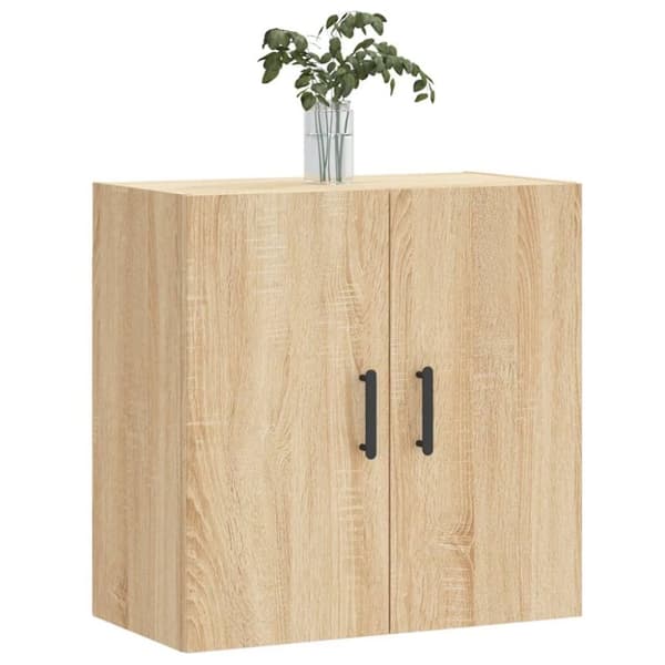 vidaXL vægskab 60x31x60 cm konstrueret træ sonoma-eg