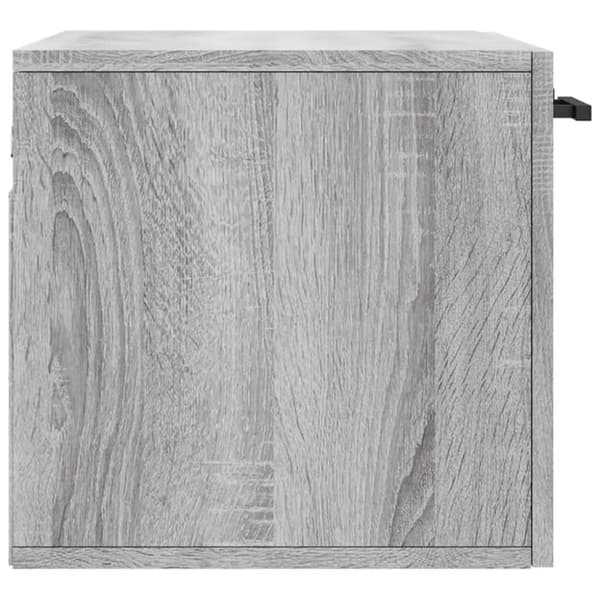 vidaXL Veggskap grå sonoma 60x36,5x35 cm konstruert tre