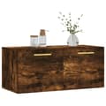 Miniatyrbilde 2 av 11: vidaXL Veggskap røkt eik 80x36,5x35 cm konstruert tre
