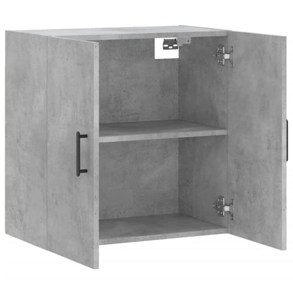 vidaXL vægskab 60x31x60 cm konstrueret træ betongrå