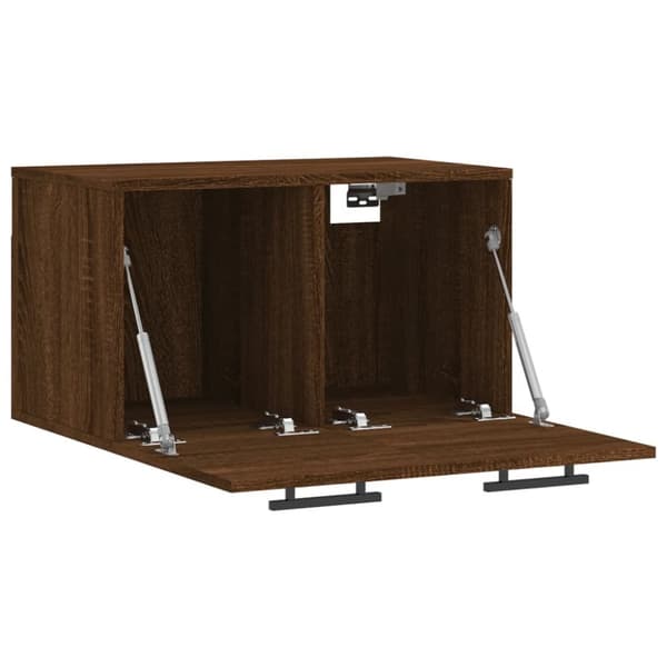 vidaXL vægskab 60x36,5x35 cm konstrueret træ brun egetræsfarve