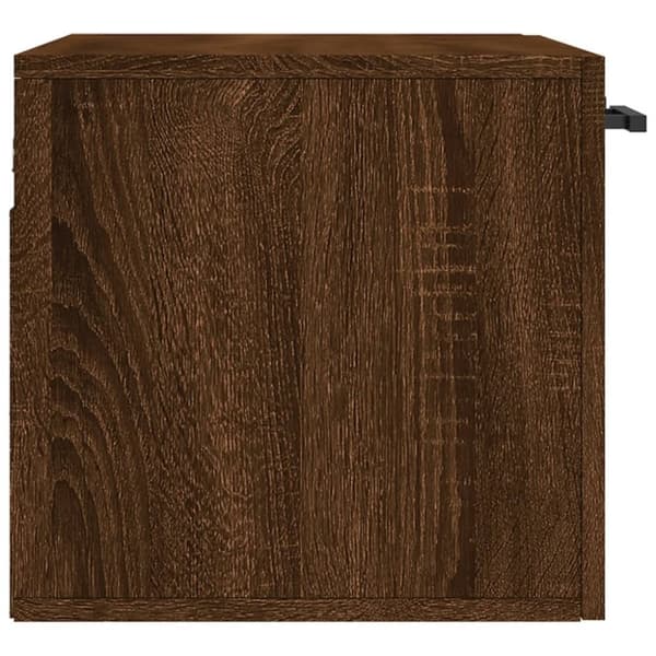 vidaXL vægskab 60x36,5x35 cm konstrueret træ brun egetræsfarve