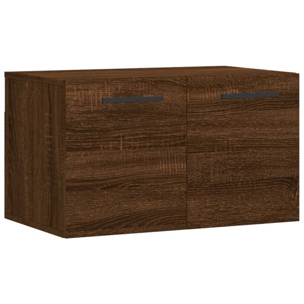 vidaXL vægskab 60x36,5x35 cm konstrueret træ brun egetræsfarve