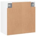 Pikkukuva 7 / 11: vidaXL Seinäkaappi korkeakiilto valkoinen 60x31x60 cm tekninen puu
