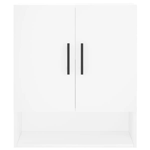 vidaXL vægskab 60x31x70 cm konstrueret træ hvid
