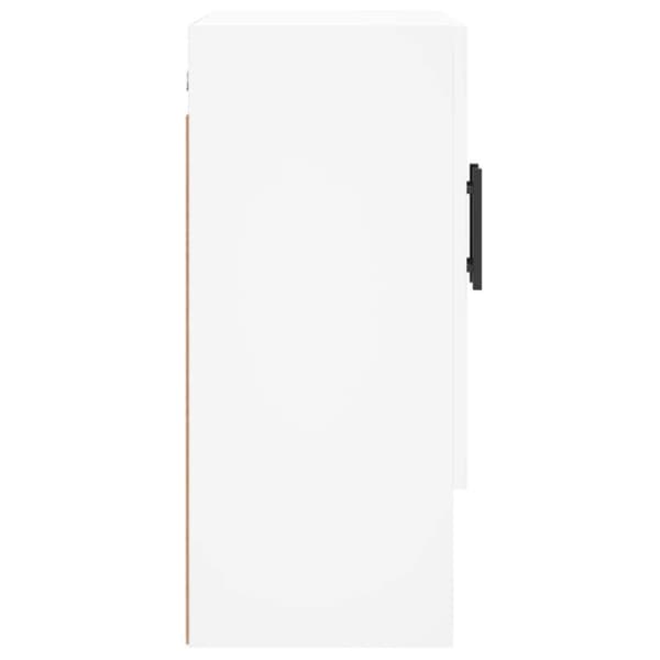 vidaXL vægskab 60x31x70 cm konstrueret træ hvid