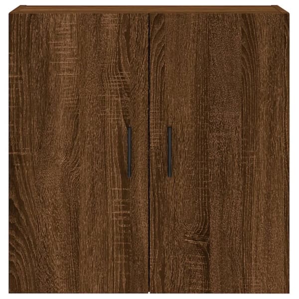 vidaXL Veggskap brun eik 60x31x60 cm konstruert tre