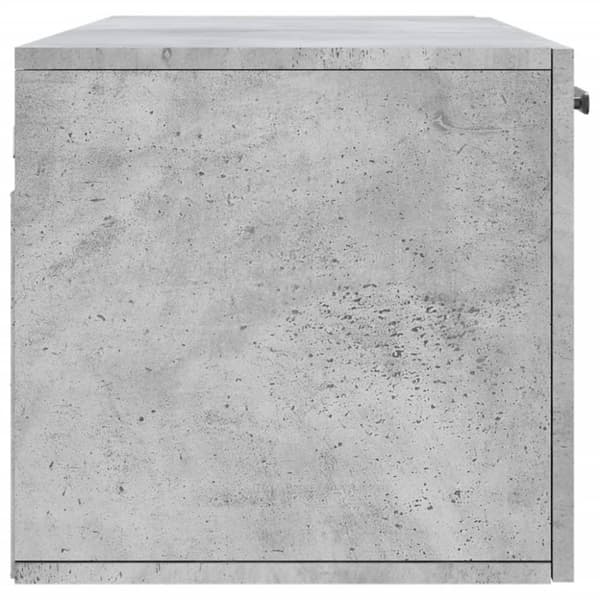 vidaXL Väggskåp betonggrå 100x36,5x35 cm konstruerat trä