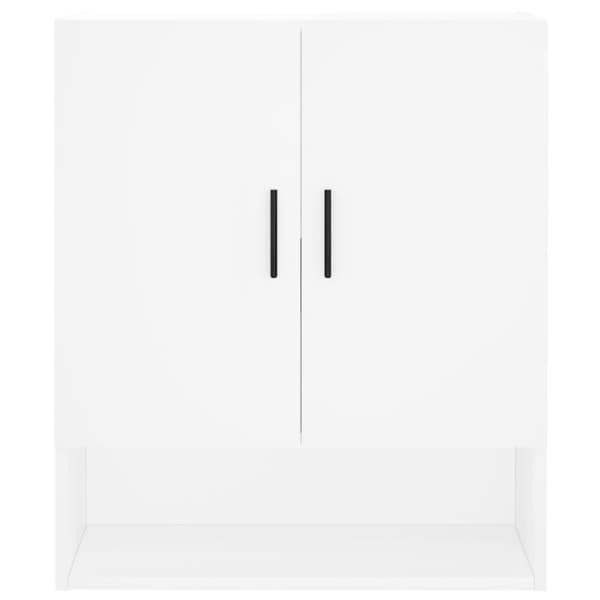 vidaXL vægskab 60x31x70 cm konstrueret træ hvid