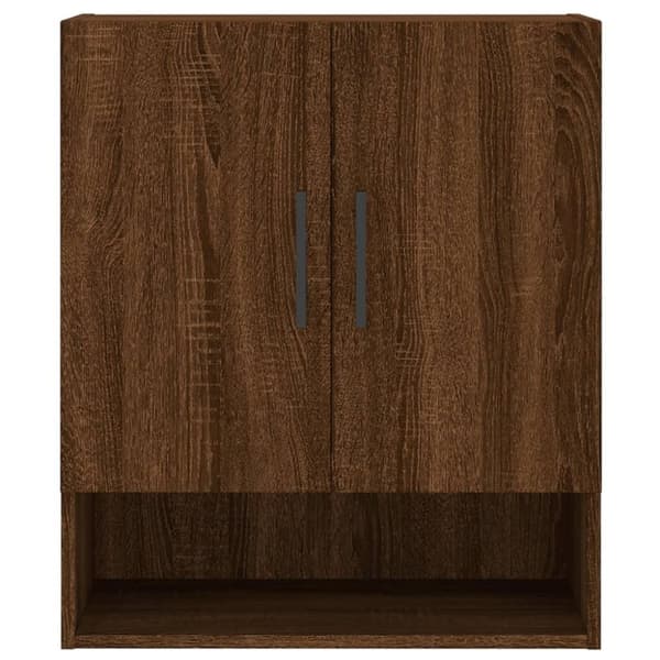 vidaXL Veggskap brun eik 60x31x70 cm konstruert tre