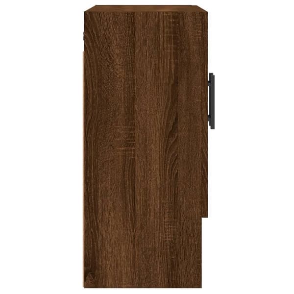 vidaXL Veggskap brun eik 60x31x70 cm konstruert tre
