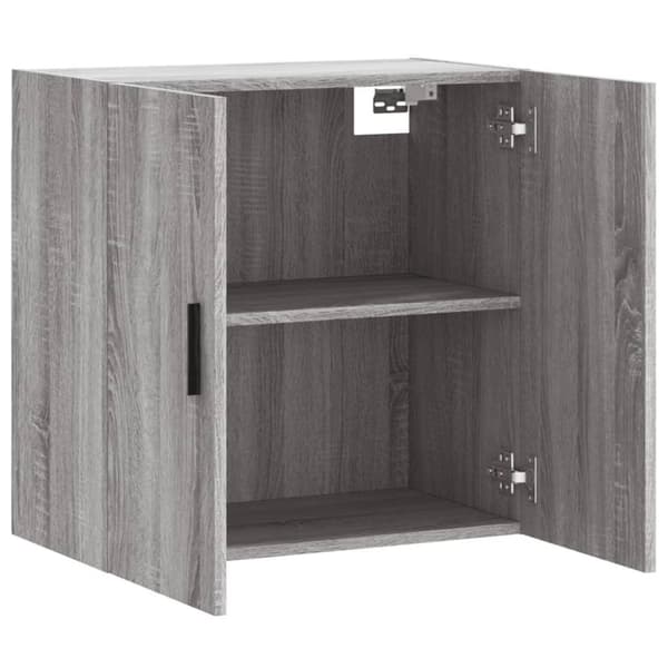 vidaXL Veggskap grå sonoma 60x31x60 cm konstruert tre