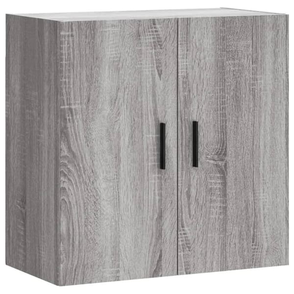 vidaXL Veggskap grå sonoma 60x31x60 cm konstruert tre