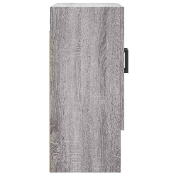 vidaXL vægskab 60x31x70 cm konstrueret træ grå sonoma-eg