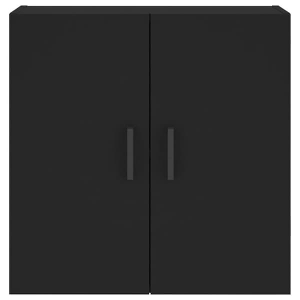 vidaXL Veggskap svart 60x31x60 cm konstruert tre