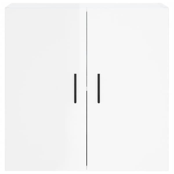 vidaXL Väggskåp vit högglans 60x31x60 cm konstruerat trä