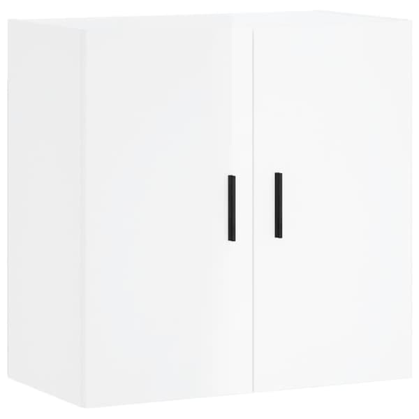 vidaXL Väggskåp vit högglans 60x31x60 cm konstruerat trä