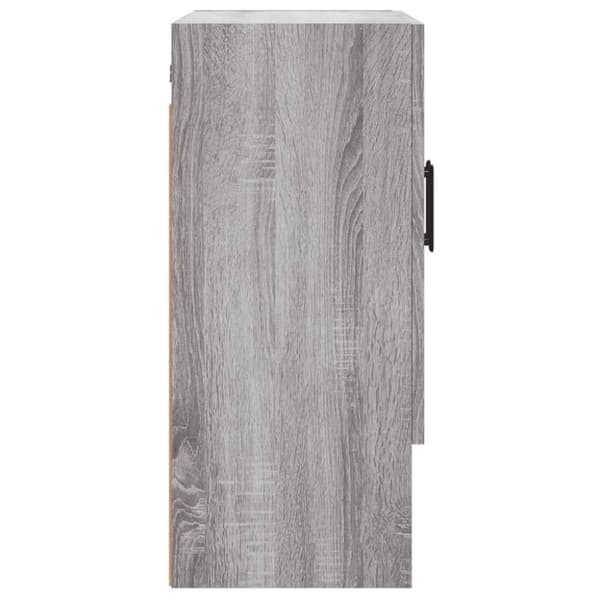 vidaXL vægskab 60x31x70 cm konstrueret træ grå sonoma-eg