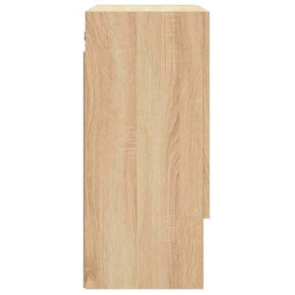 vidaXL Seinäkaappi Sonoma-tammi 60x31x70 cm tekninen puu