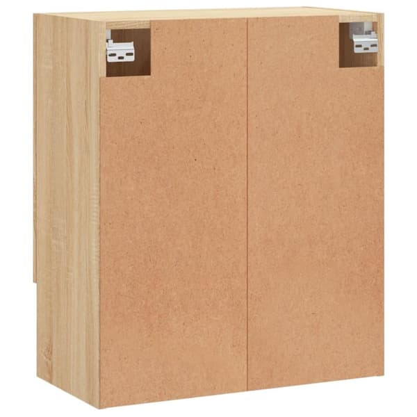 vidaXL Seinäkaappi Sonoma-tammi 60x31x70 cm tekninen puu