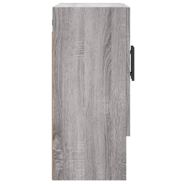 vidaXL vægskab 60x31x70 cm konstrueret træ grå sonoma-eg