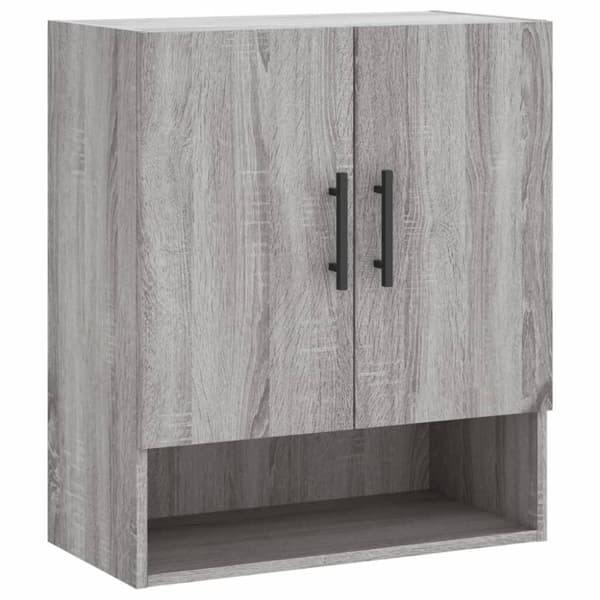 vidaXL vægskab 60x31x70 cm konstrueret træ grå sonoma-eg