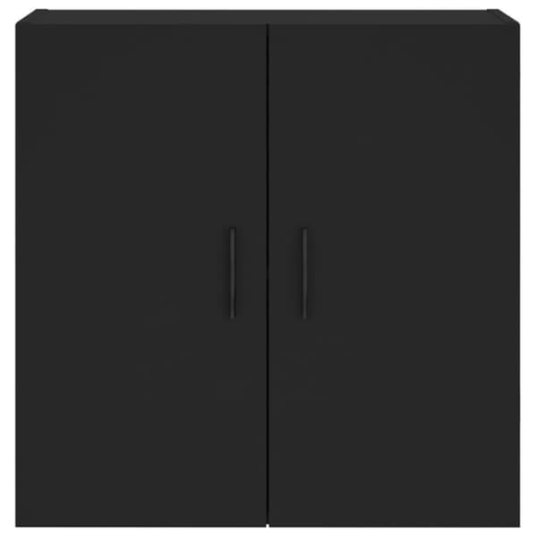 vidaXL Veggskap svart 60x31x60 cm konstruert tre