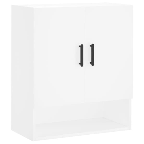 vidaXL vægskab 60x31x70 cm konstrueret træ hvid