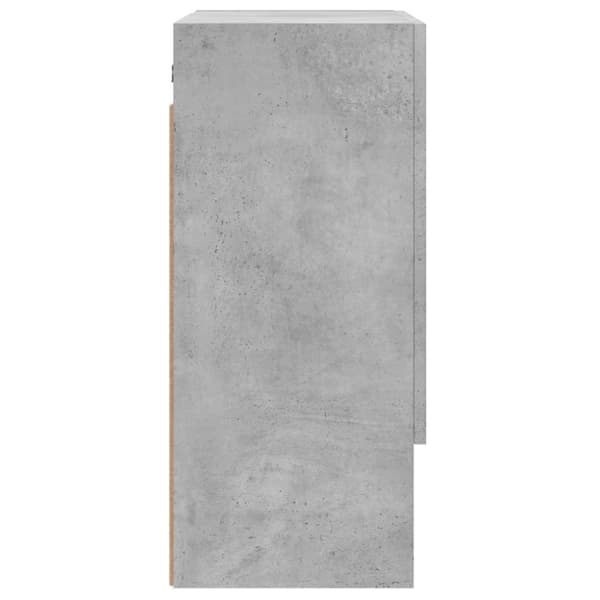 vidaXL vægskab 60x31x70 cm konstrueret træ betongrå