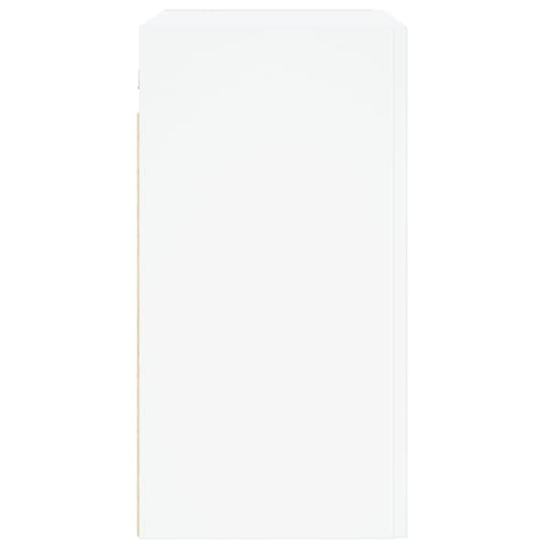 vidaXL Veggskap hvit 60x31x60 cm konstruert tre