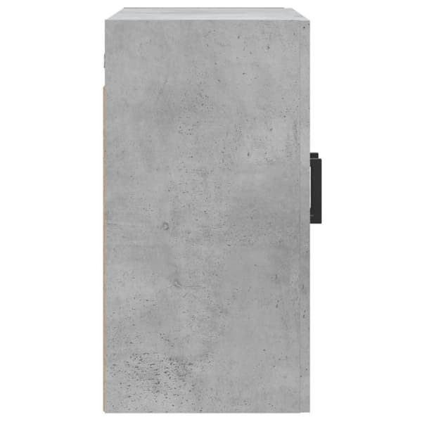 vidaXL Väggskåp betonggrå 60x31x60 cm konstruerat trä