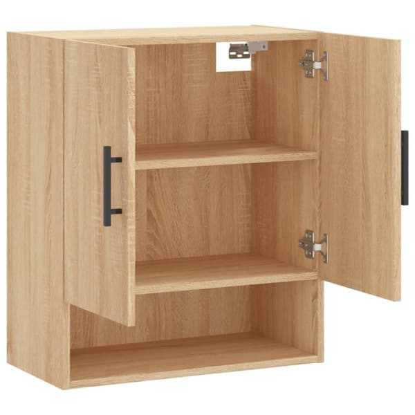 vidaXL Seinäkaappi Sonoma-tammi 60x31x70 cm tekninen puu